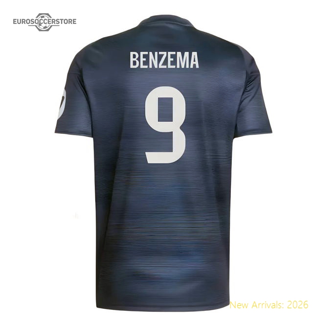 Fan-Favorite 2025-2026 Real Madrid Away Shirt (Benzema 9)