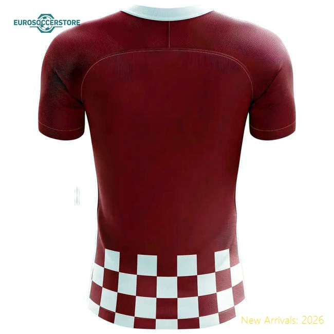 2025-2026 Croatia Flag Concept Football Shirt - Baby