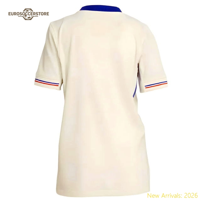 S France Female 2025 Away Jersey Shirt Football Fan Apparel