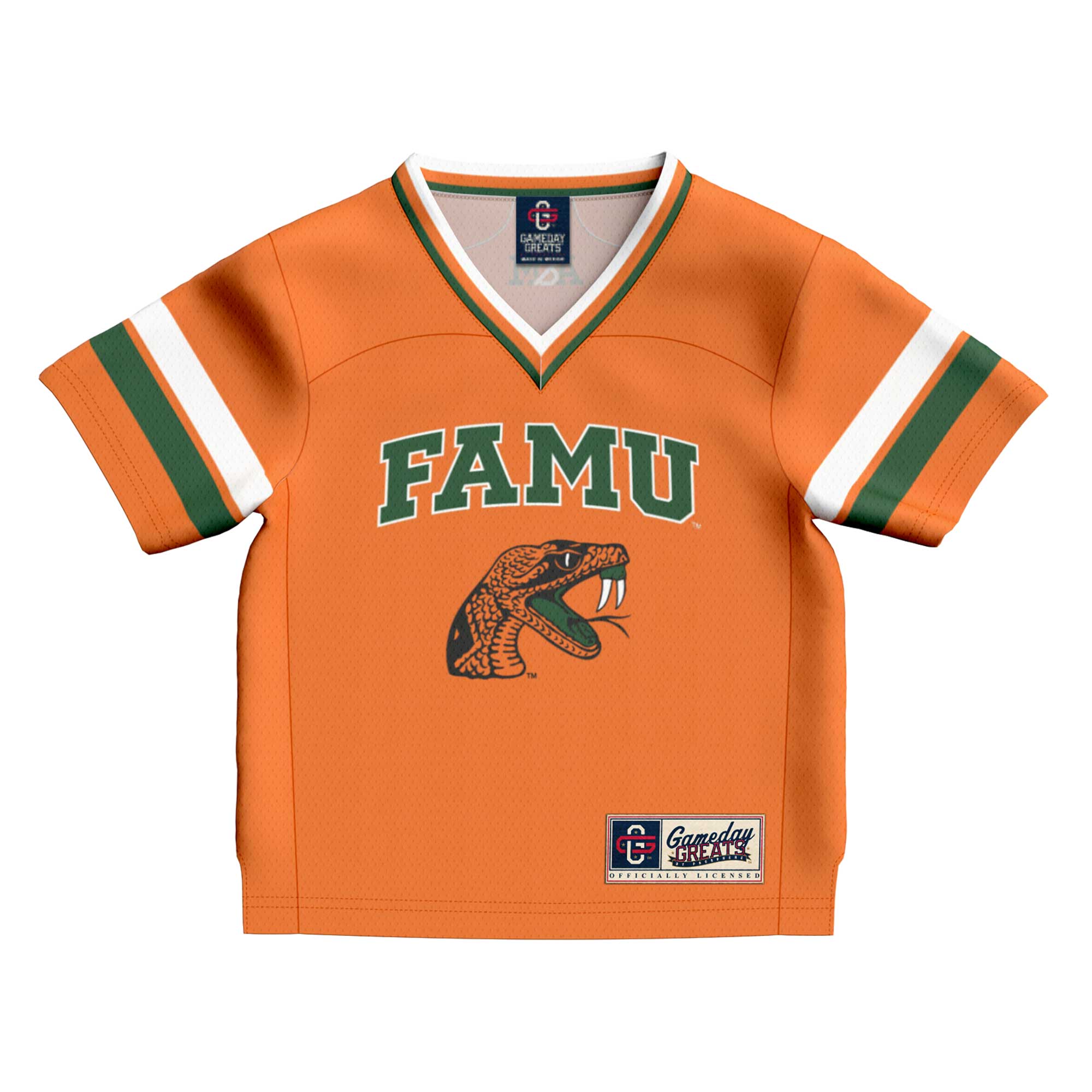 #1 Florida A&M Rattlers GameDay Greats Infant Collegiate Football Fashion Jersey - Orange