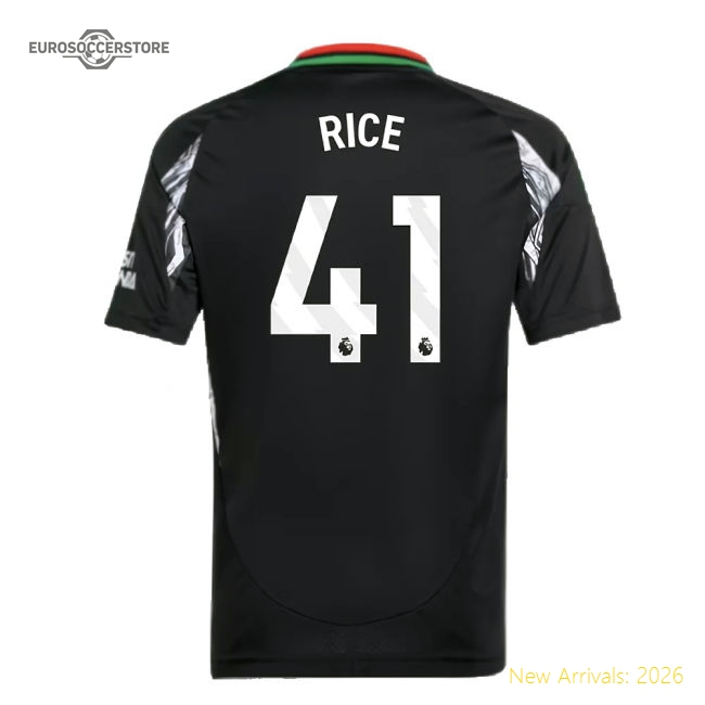 Safe Arsenal Kids Rice Jersey 2024-2025 Breathable Drycell