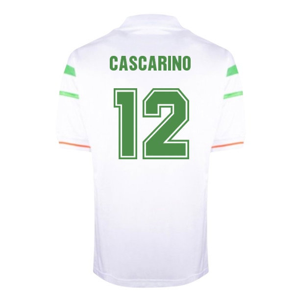 [L1D] 1988 Ireland European Championship Away shirt (Cascarino 12)