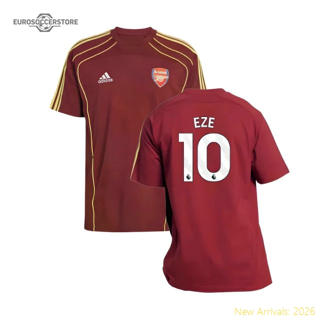 2025-2026 Arsenal UBP Tee (Noble Maroon) (Eze 10)