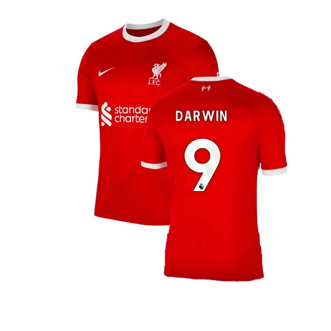 Authentic Design Liverpool Liverpool Home Shirt Darwin #9 2024-202...