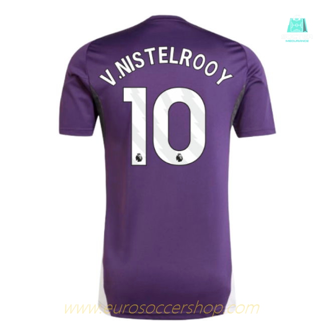 2025-2026 Man Utd Training Jersey (Aurora Plum) (V.Nistelrooy 10)