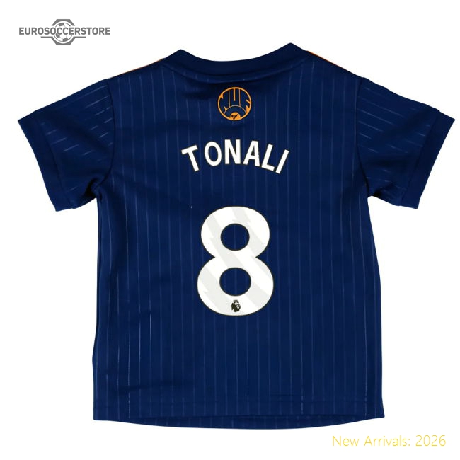 Premier League Team Tonali Official Third Jersey Uk Division Textile
