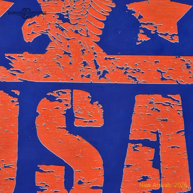 Top-grade American National Team T-shirt - Royalwhite Ringer