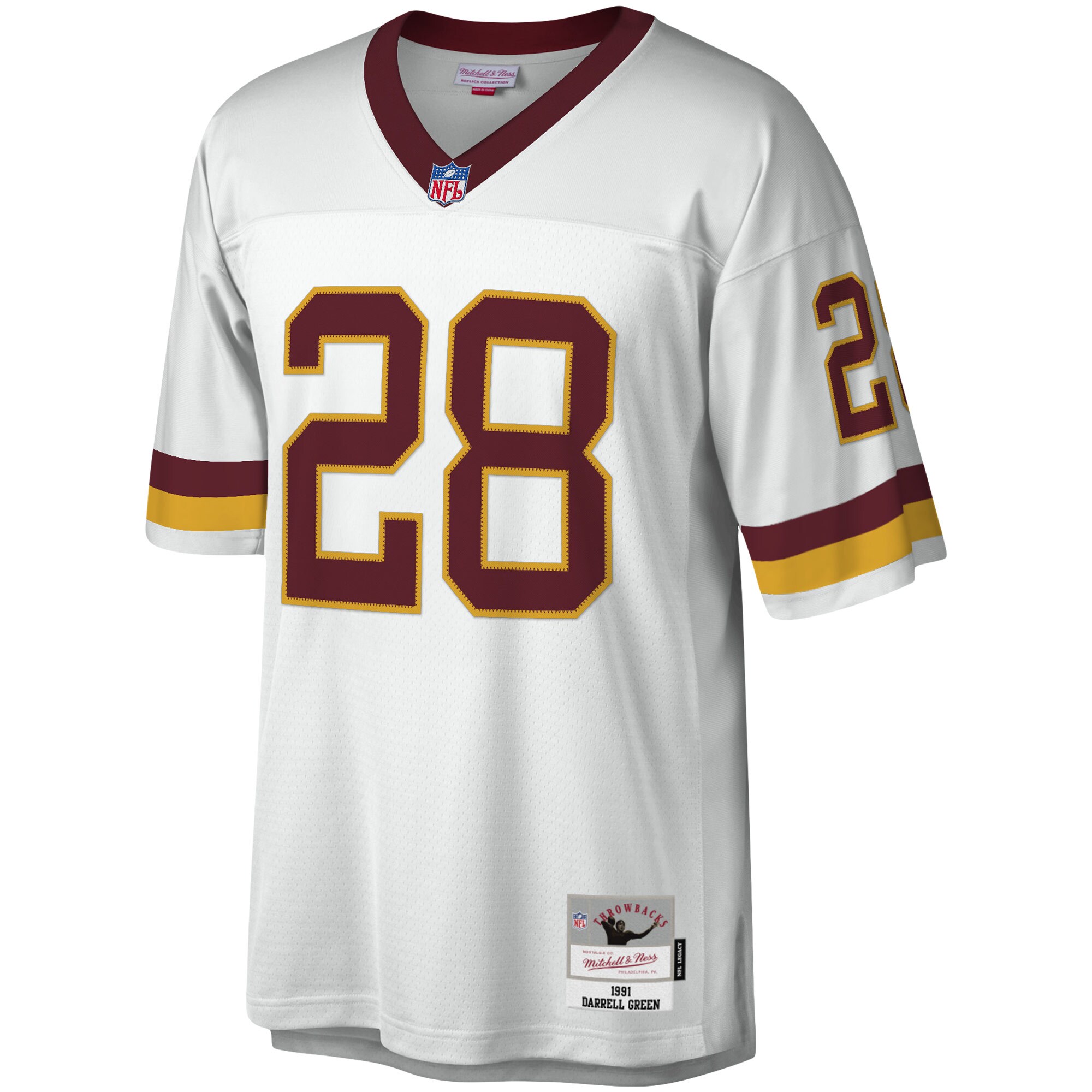 [NJP] Darrell Green Washington Football Team Legacy Replica Jersey - White