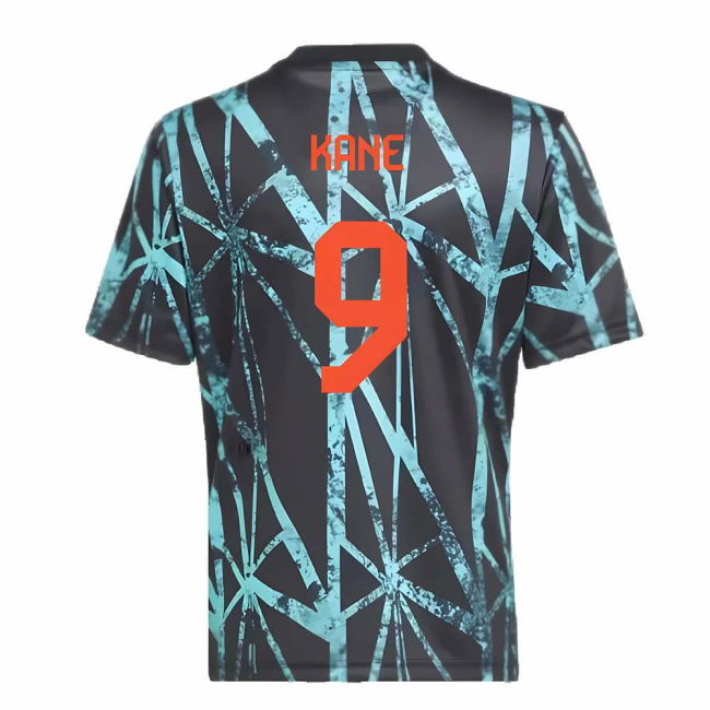 Bayern Bayern Munich Pre Match Shirt Black Kids Kane #9 Profession...