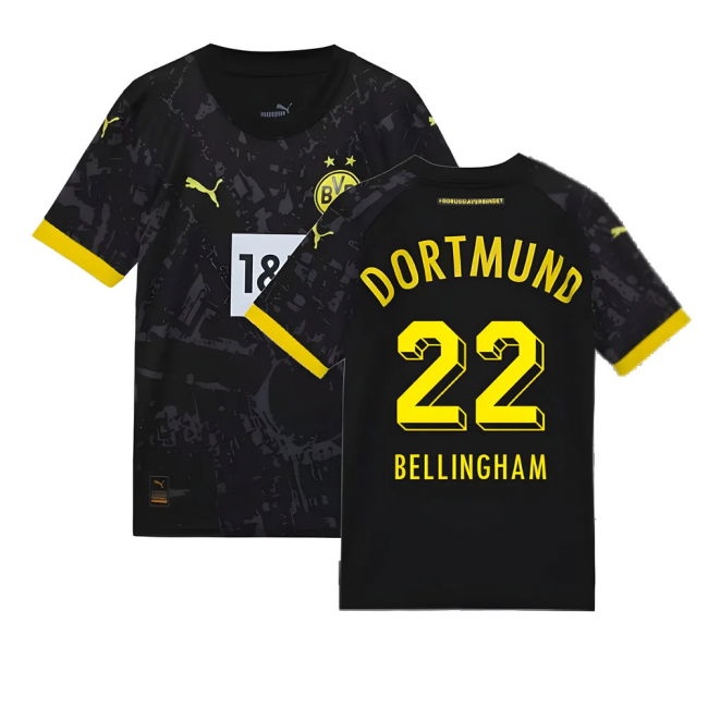 Borussia Dortmund 2023-2024 Away Jersey - Kids #96