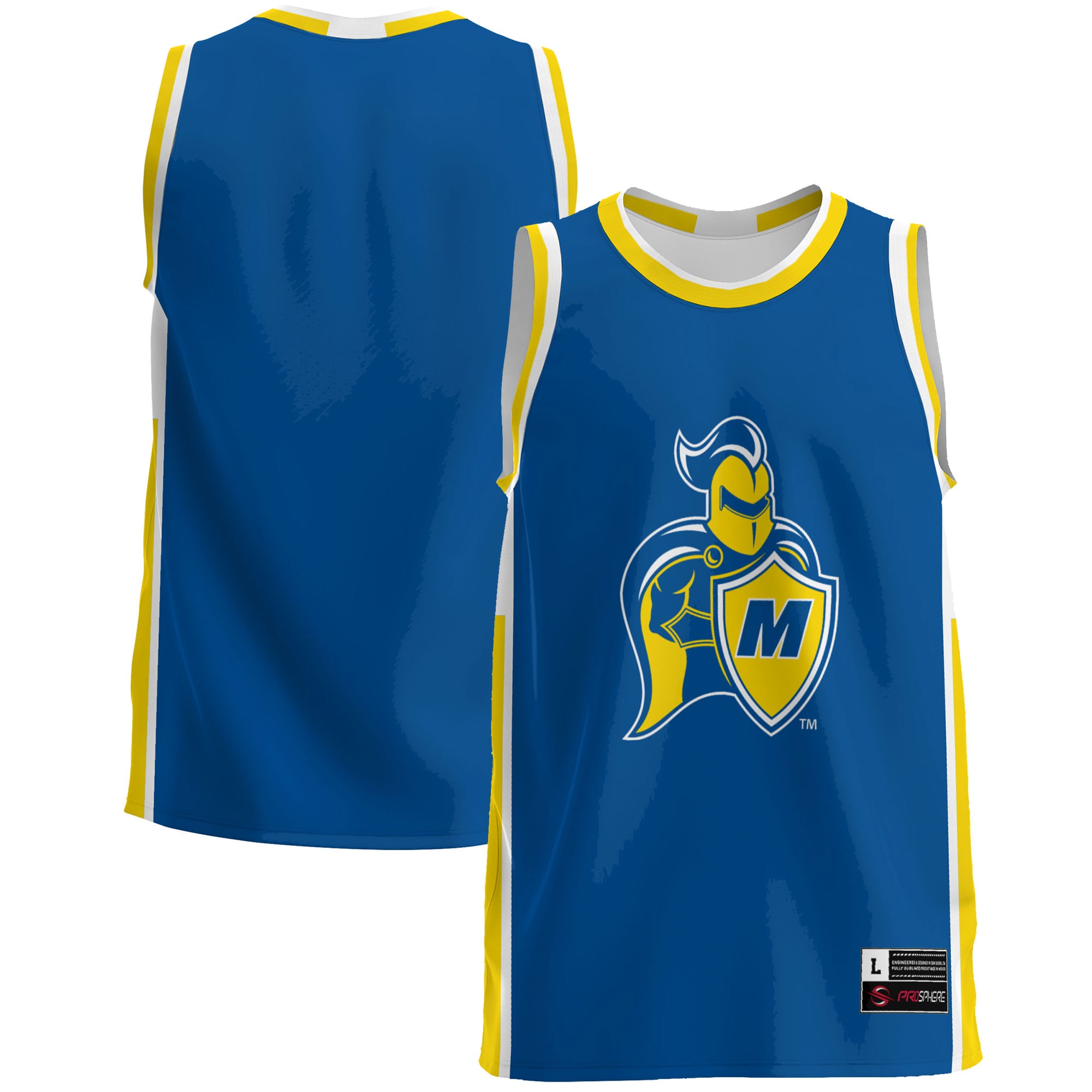 [NJP] Madonna Crusaders GameDay Greats Lightweight Basketball Jersey - Blue