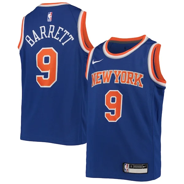 Top-Grade RJ Barrett NYK Swingman Jersey - Budget-Friendly