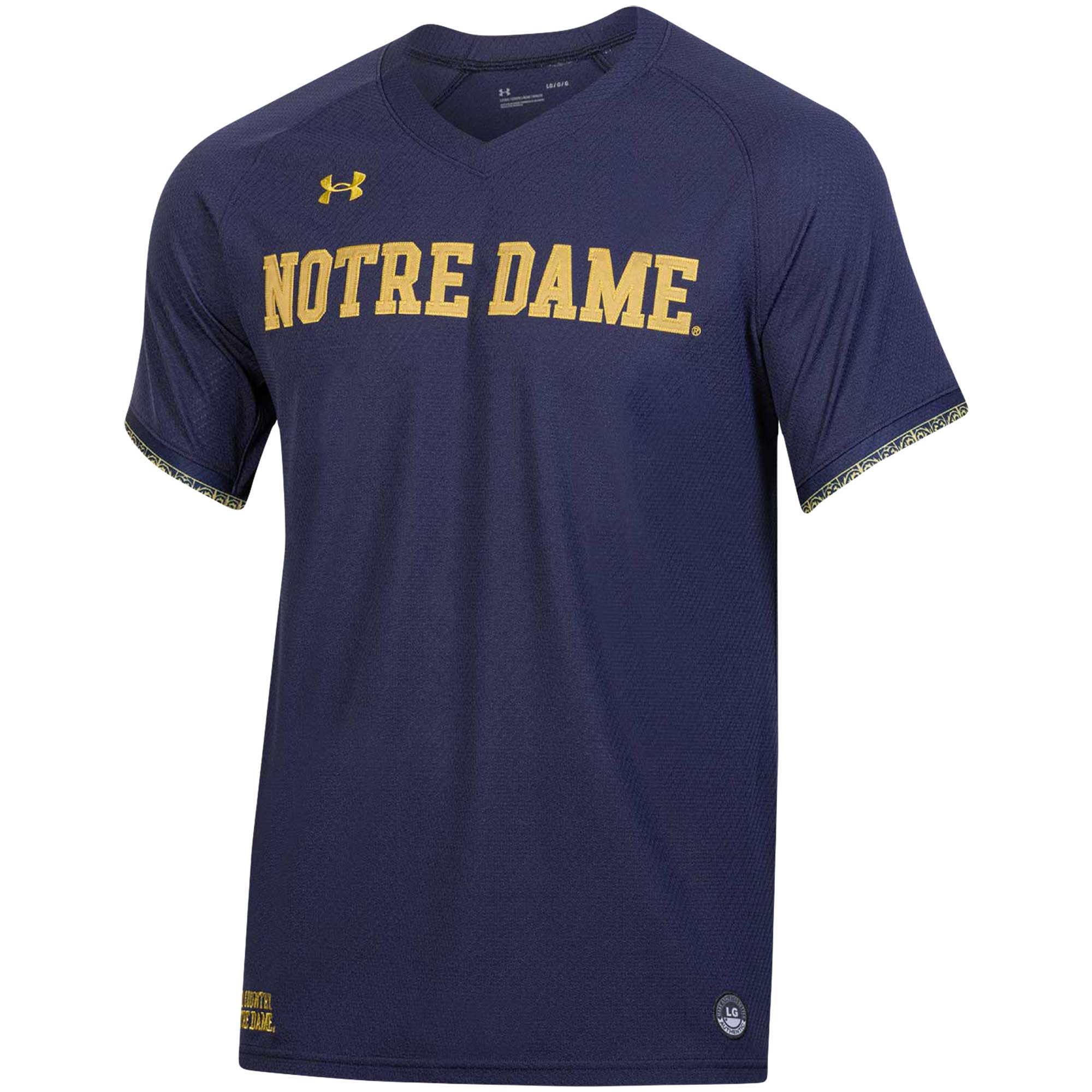 [DDG] Notre Dame Fighting Irish Replica Baseball Jersey - Navy