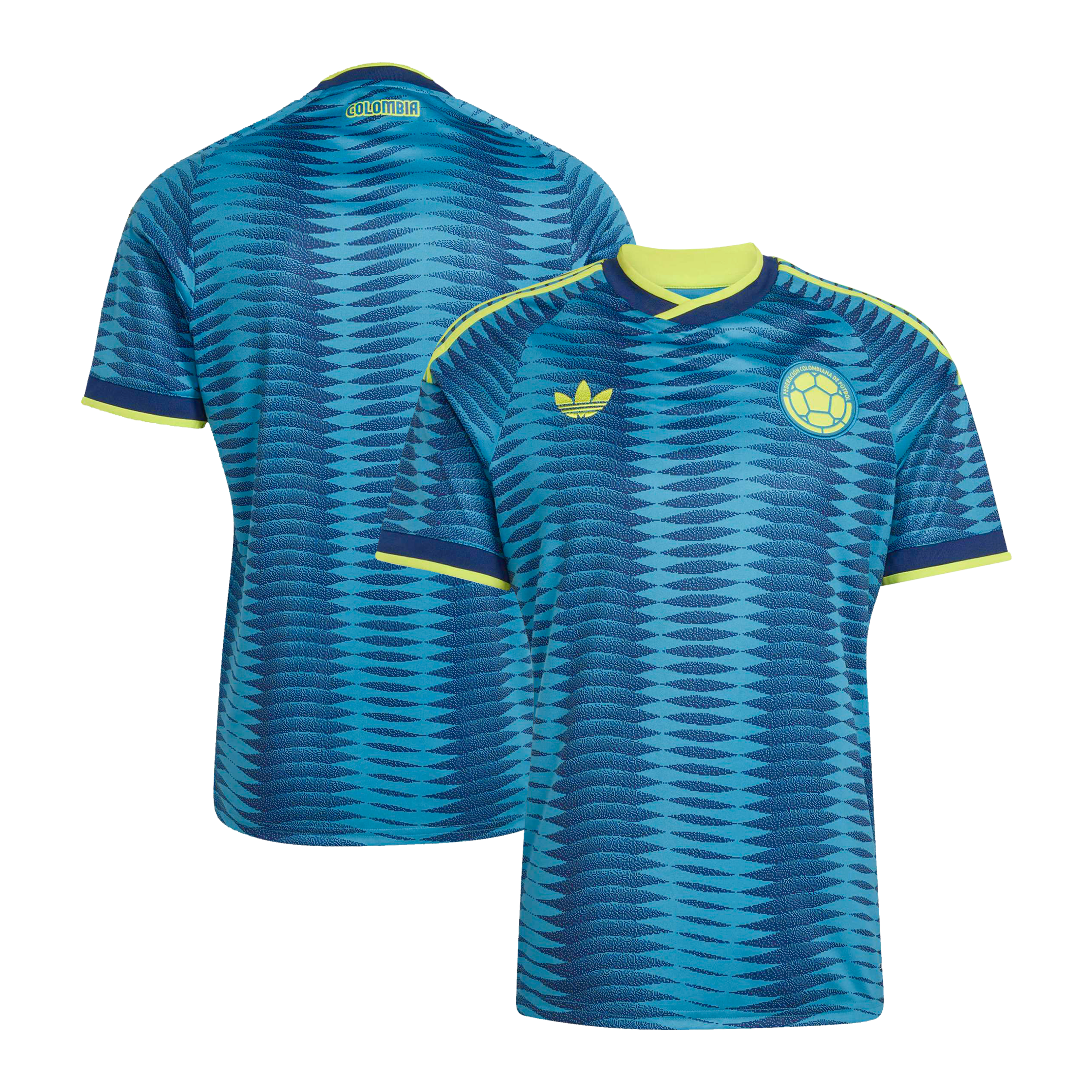[SJH] Colombia National Team 2026 Away Replica Jersey - Turquoise