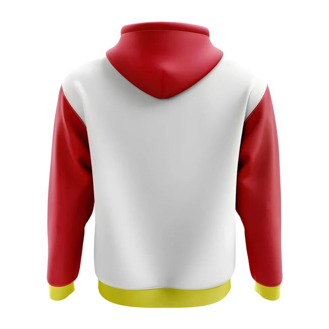 Player North Ossetia Concept Country Football Hoody (White)