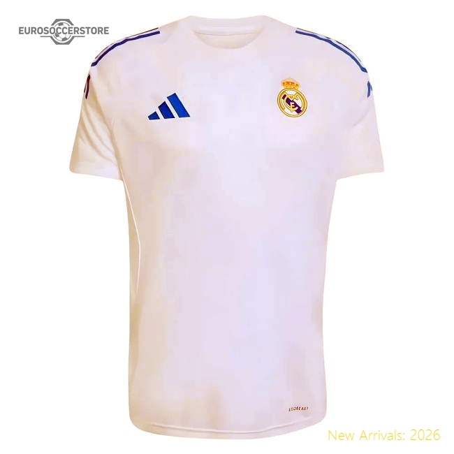 Performance 2025-2026 Real Madrid Eu Training Jersey (White)