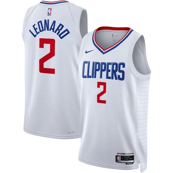 Kawhi Leonard LAC Swingman Jersey - genuine NBA - White basketball