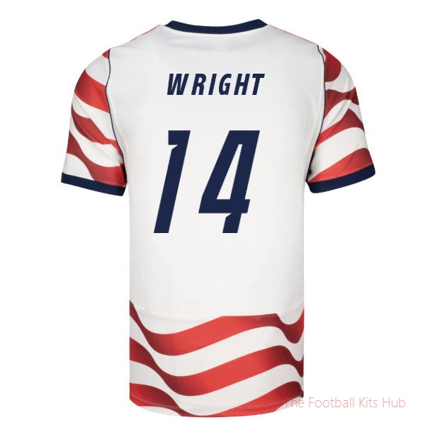 [EFS] 2026/27 USA USMNT Home Authentic Jersey (Wright 14) Jersey