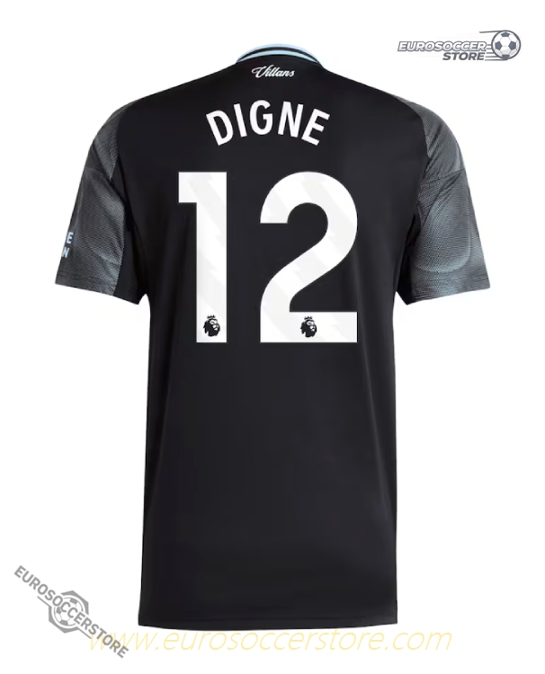 Aston Villa 25-26 Season Away DIGNE 12 Football Jersey