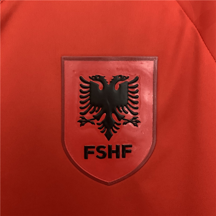 Licensed Authentic 2025 Albania Home Soccer Jersey Shirt