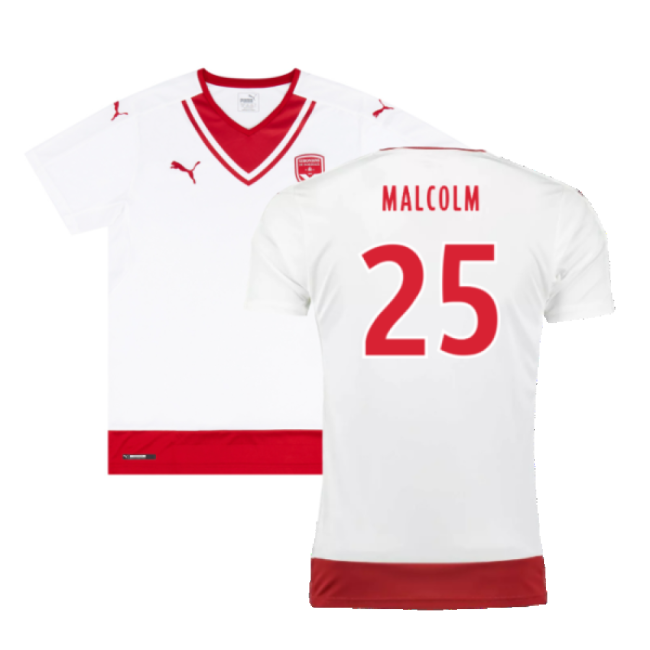 Premium Bordeaux 2016-17 Away Shirt ((Very Good) L) (Malcolm 25)