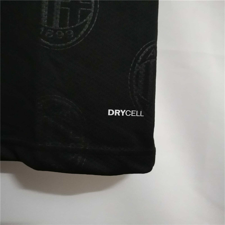 AC Milan 21-22 Away Black Soccer Jersey Football Shirt - Official