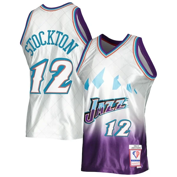 Superior John Stockton UTA NBA Jersey - Economical - Licensed Product