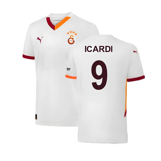 Official 2024-2025 Football Club Away Away Icardi 9 With Collector's