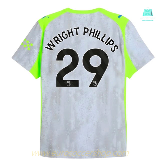 2025-2026 Man City Authentic Third Shirt (Wright Phillips 29)