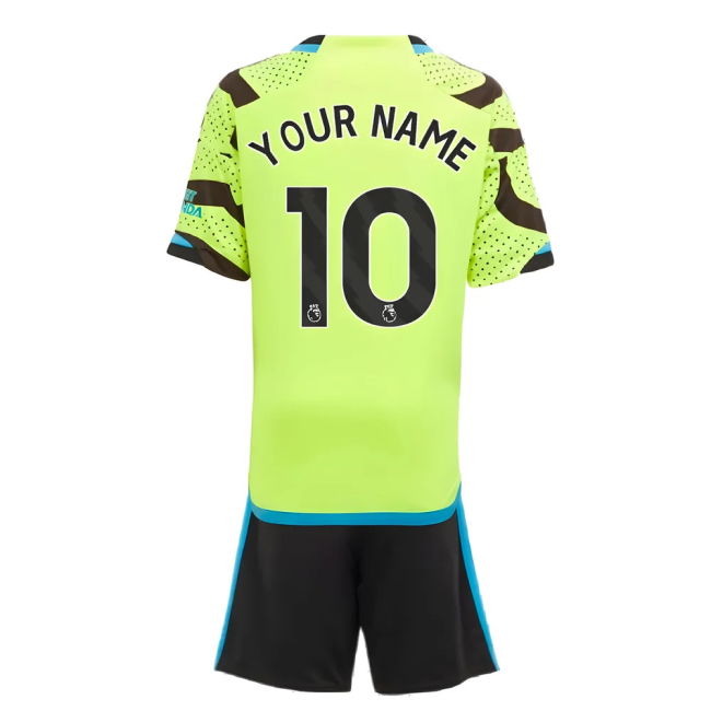 2023-2024 Arsenal Away Mini Kit (Your Name) - game day