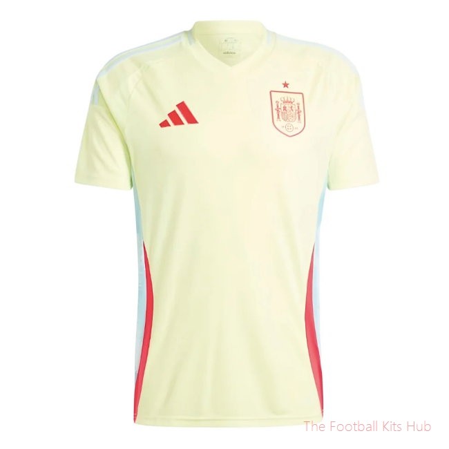 Men 2024-2025 Spain Away Shirt UEFA Euro 2024