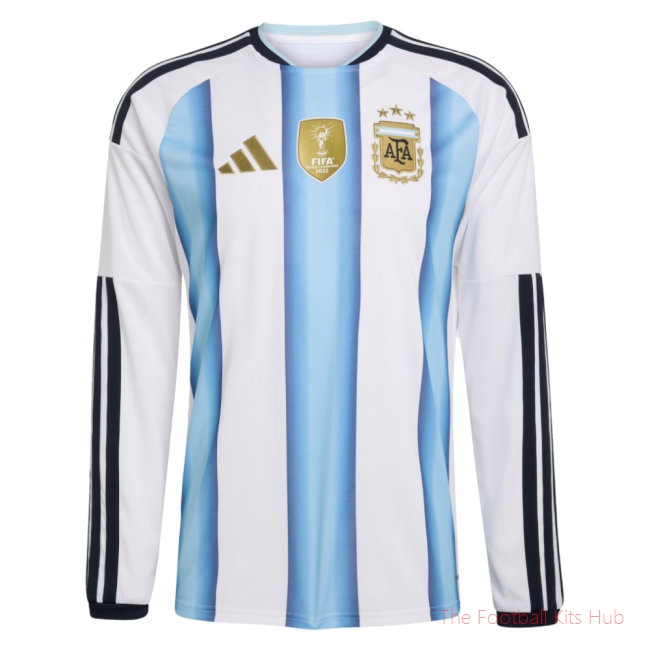 2026-2027 Argentina Long Sleeve Home Shirt