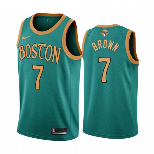 Green BOS Boston Celtics #7 Nike Swingman Jersey Game Day Wear