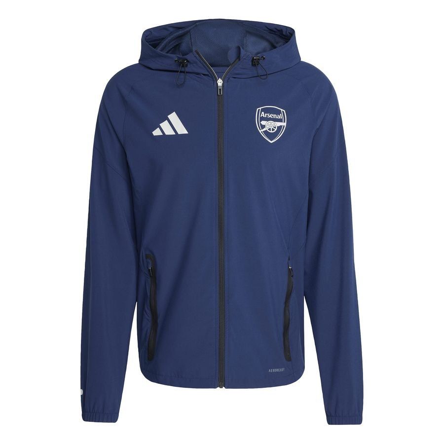 Arsenal Training Travel Jacket Tiro 25 Competition Vis Tech Travel Nig