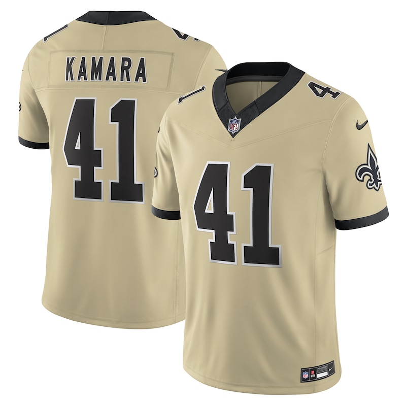 None Alvin Kamara NO Saints Championship Top-Grade Jersey for NFL Fans