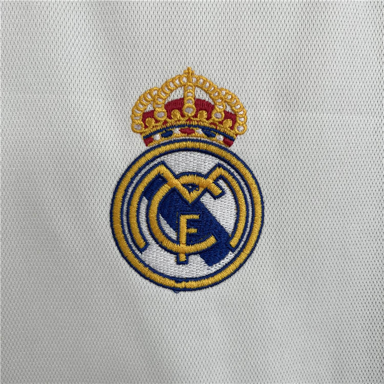 Quick Dry Real Madrid 2324 Home White Soccer Jersey Football Shirt