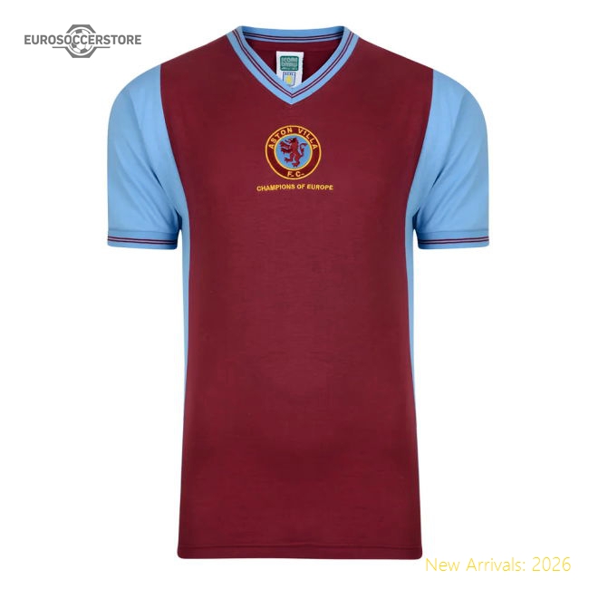 Official Score Draw Aston Villa 1982 Champions Of Europe Retro