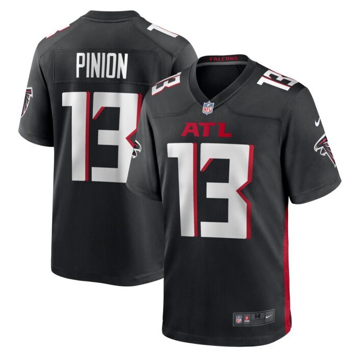 None Men's ATL Falcons Durable Game Jersey Game Day Wear