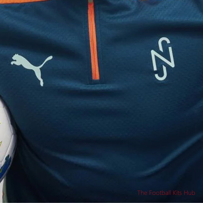 Neymar JR 1/4 Zip Top (Ocean Tropic)