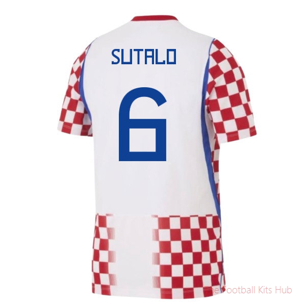 [LK] 2026/27 Croatia Home Shirt (Sutalo 6)