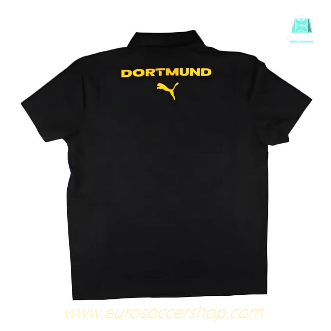 2024-2025 Borussia Dortmund Casuals Polo Shirt (Black)