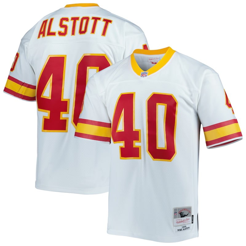 None Mike Alstott Record-Breaker TB Buccaneers High-Quality Jersey