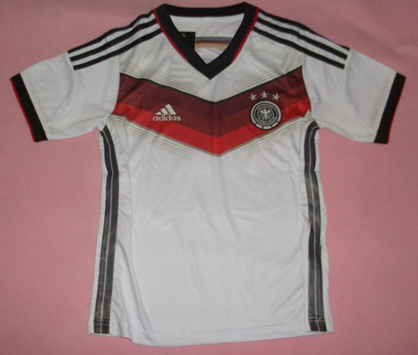 Kids 2014 World Cup Germany Home Whole KitShirtShorts - World Cup