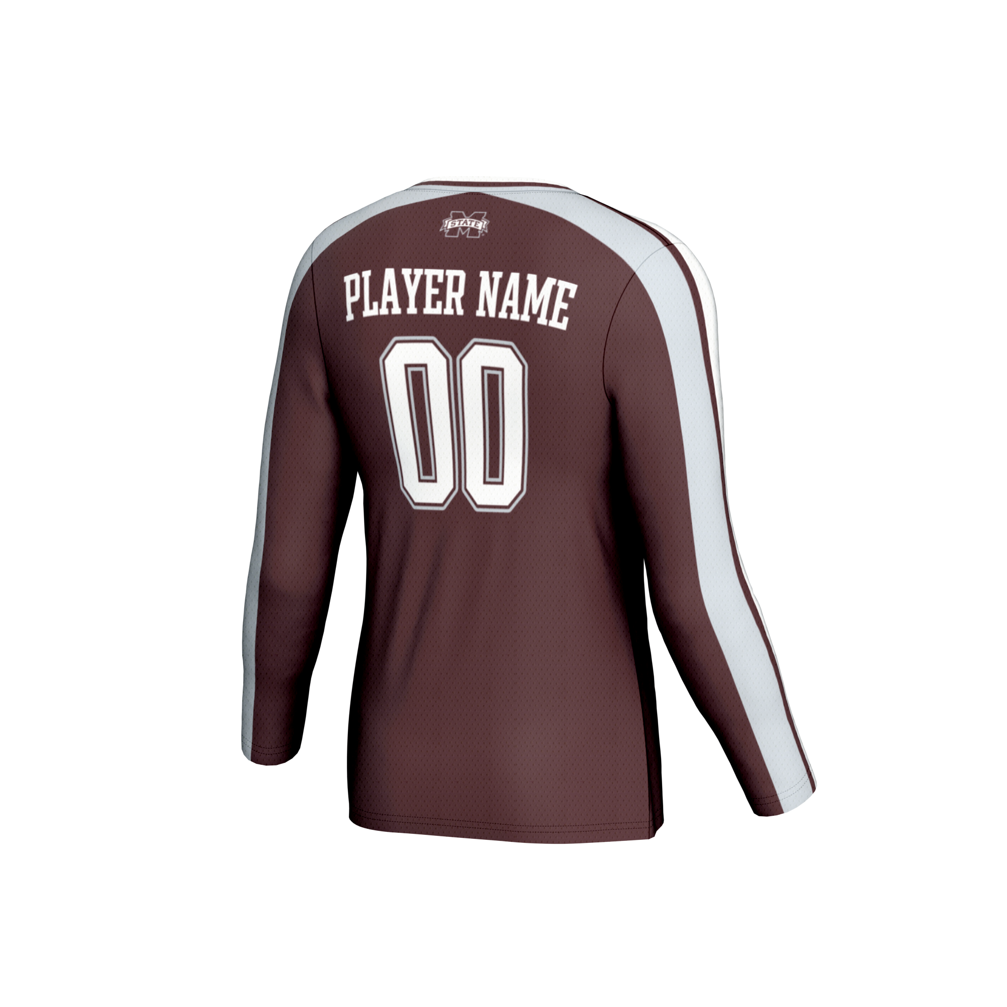 [NJP] Mississippi State Bulldogs GameDay Greats Unisex NIL Pick-A-Player Lightweight Collegiate Volleyball Fashion Jersey - Maroon