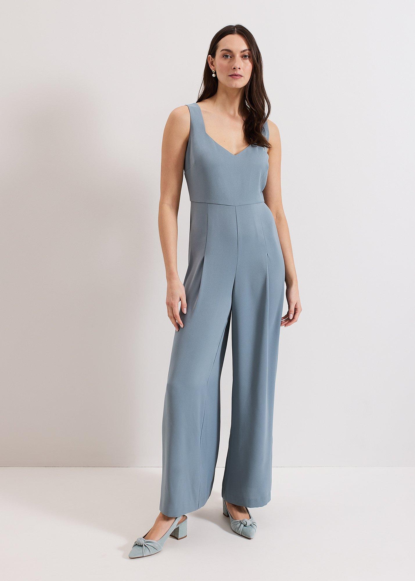 Vanessa Lace Bodice Jumpsuit