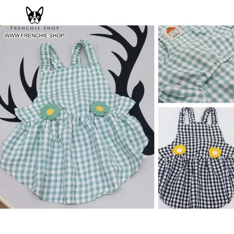 French Bulldog Trendy Skirt Frenchie Summer Dress (w313) Durable Dog Item