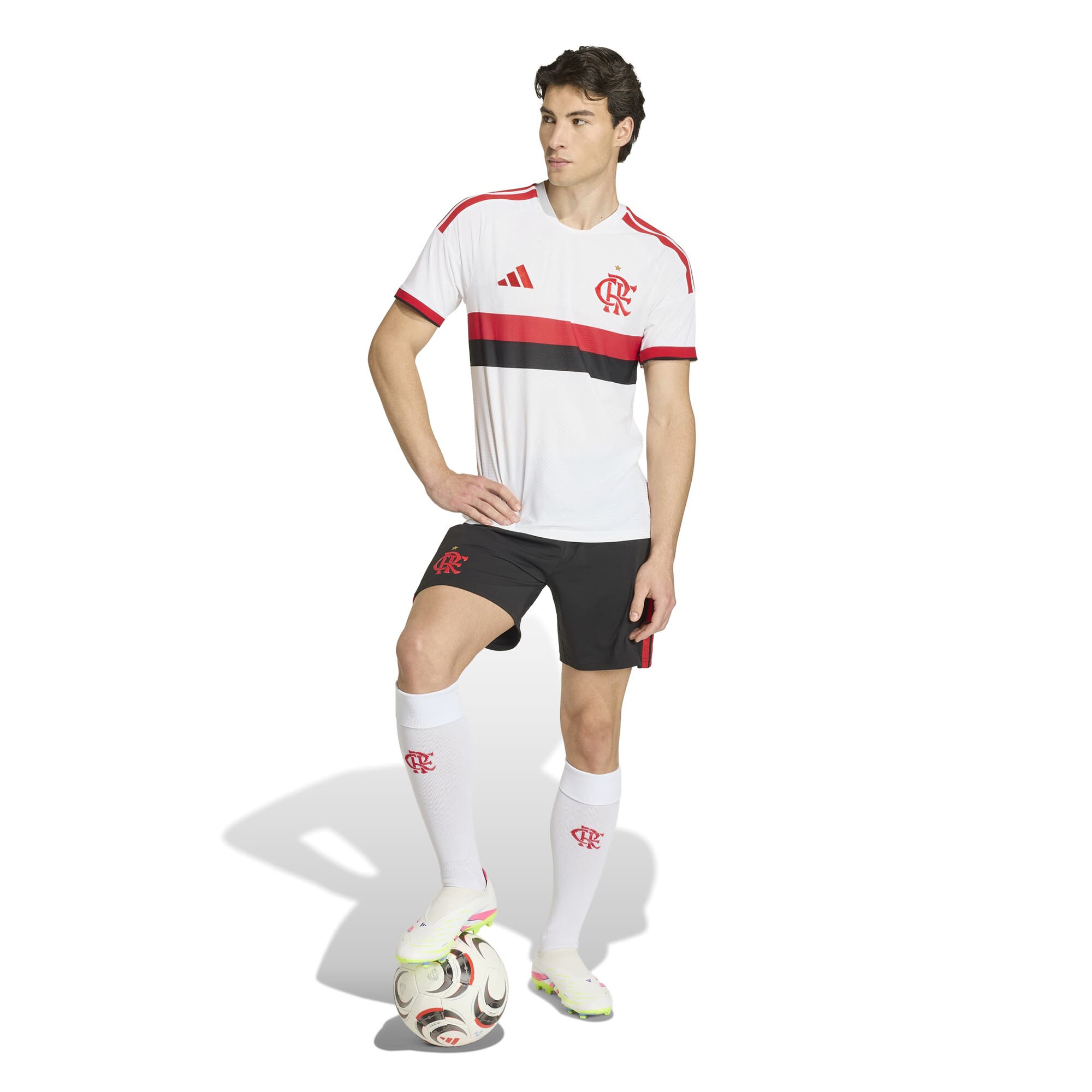 [SJH] CR Flamengo 2026 Away Authentic Jersey - White