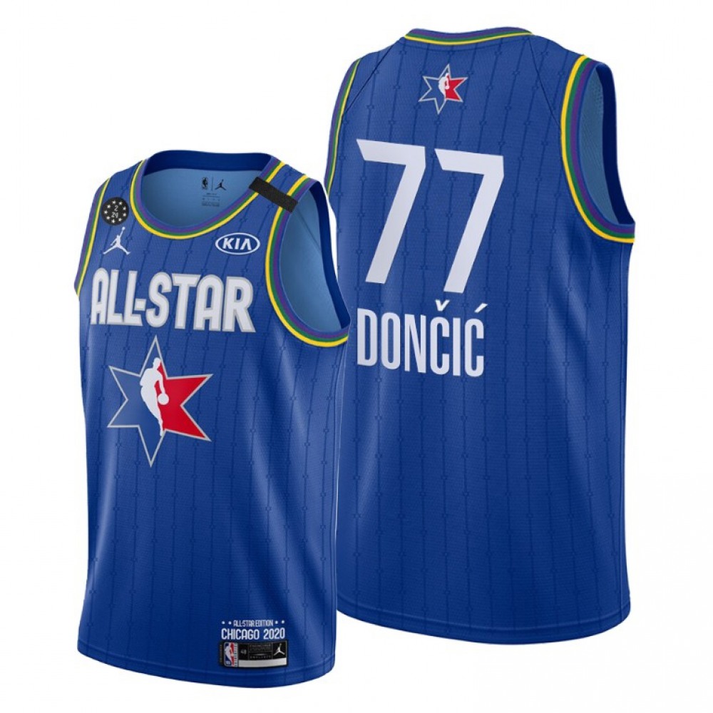 77 Dallas Mavericks Jersey Blue - - NBA Collection