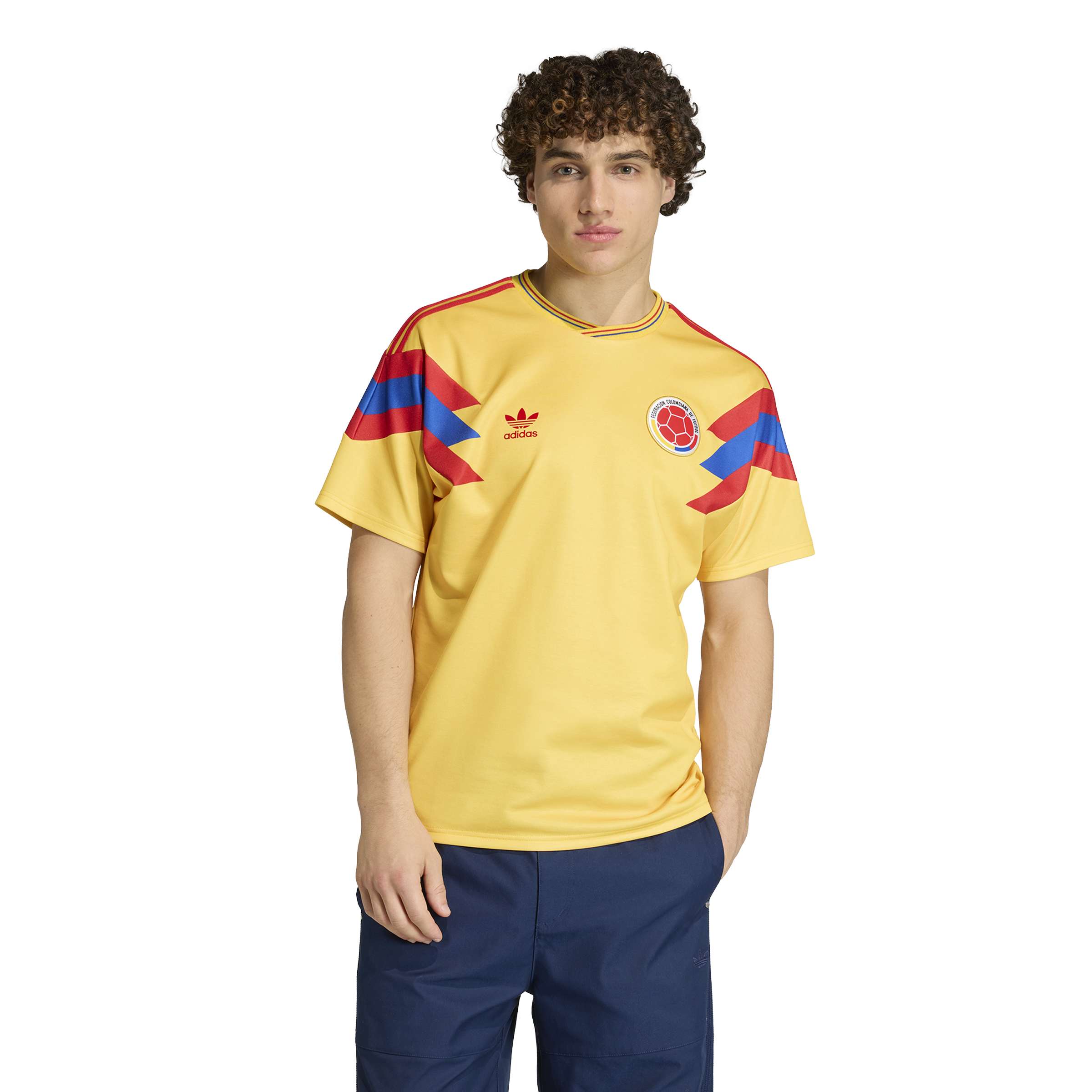 [SJH] Colombia National Team 1990 Bringback Home Jersey - Yellow