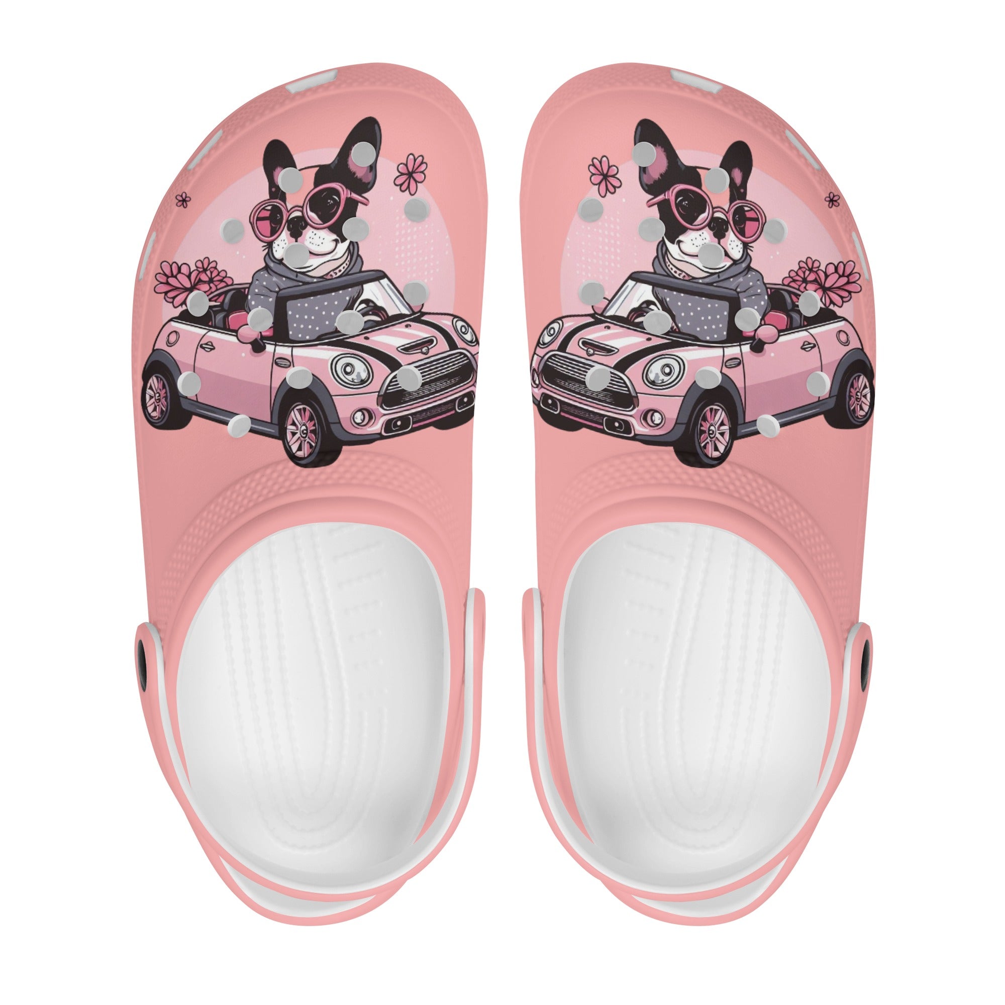 French Bulldog Pablo Unisex Clogs Cute Frenchie Essential